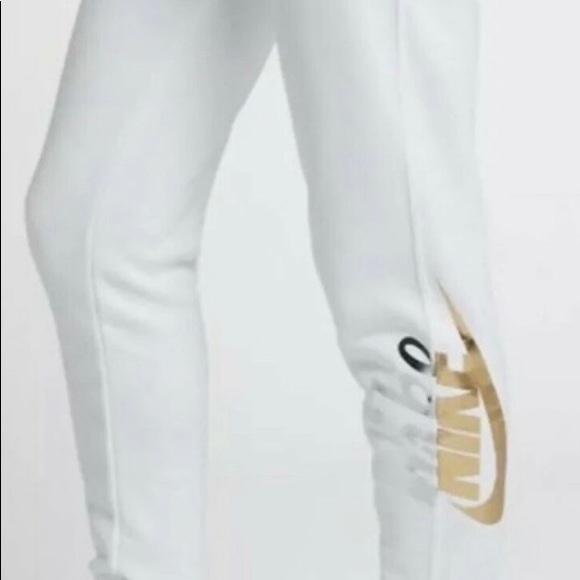 Nike Pants - Nike Rally Joggers Sweatpants White CJ 5028-100